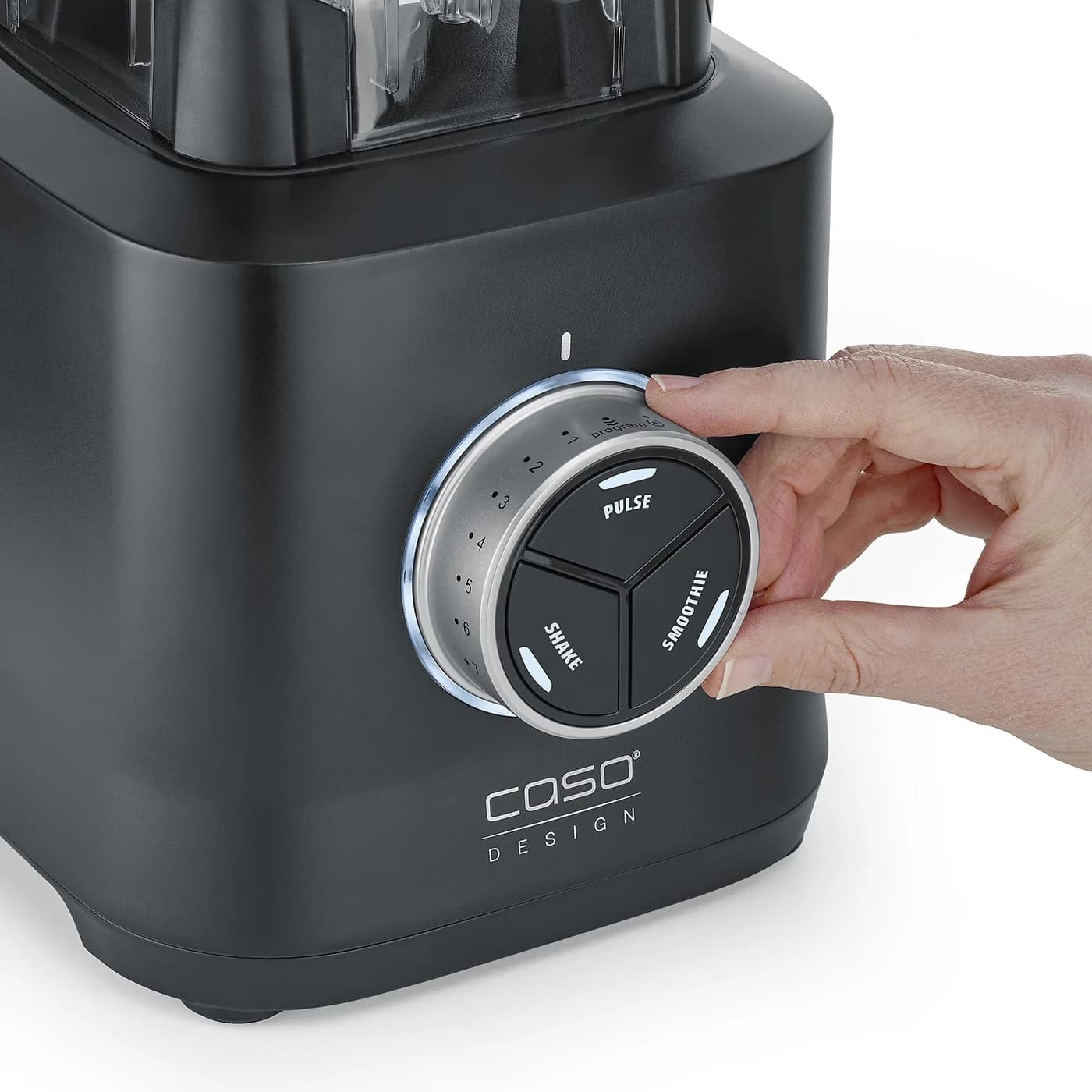 Caso Power Blender   B 2000   Tabletop   2000 W   Jar material Tritan   Jar capacity 2 L   Ice crushing   Black - Image 2