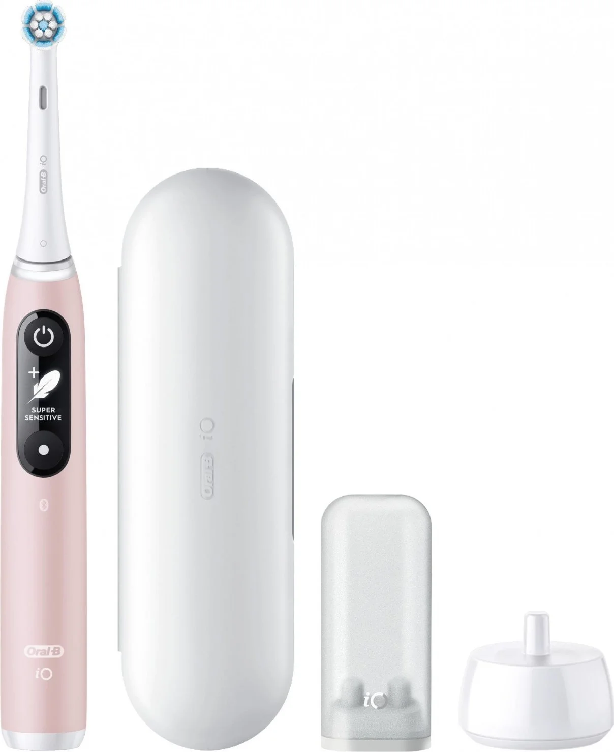 Oral-B Electric Toothbrush iO Series 6 Rechargeable For adults Number of brush heads included 1 Number of teeth brushing modes 5 Pink - Image 1