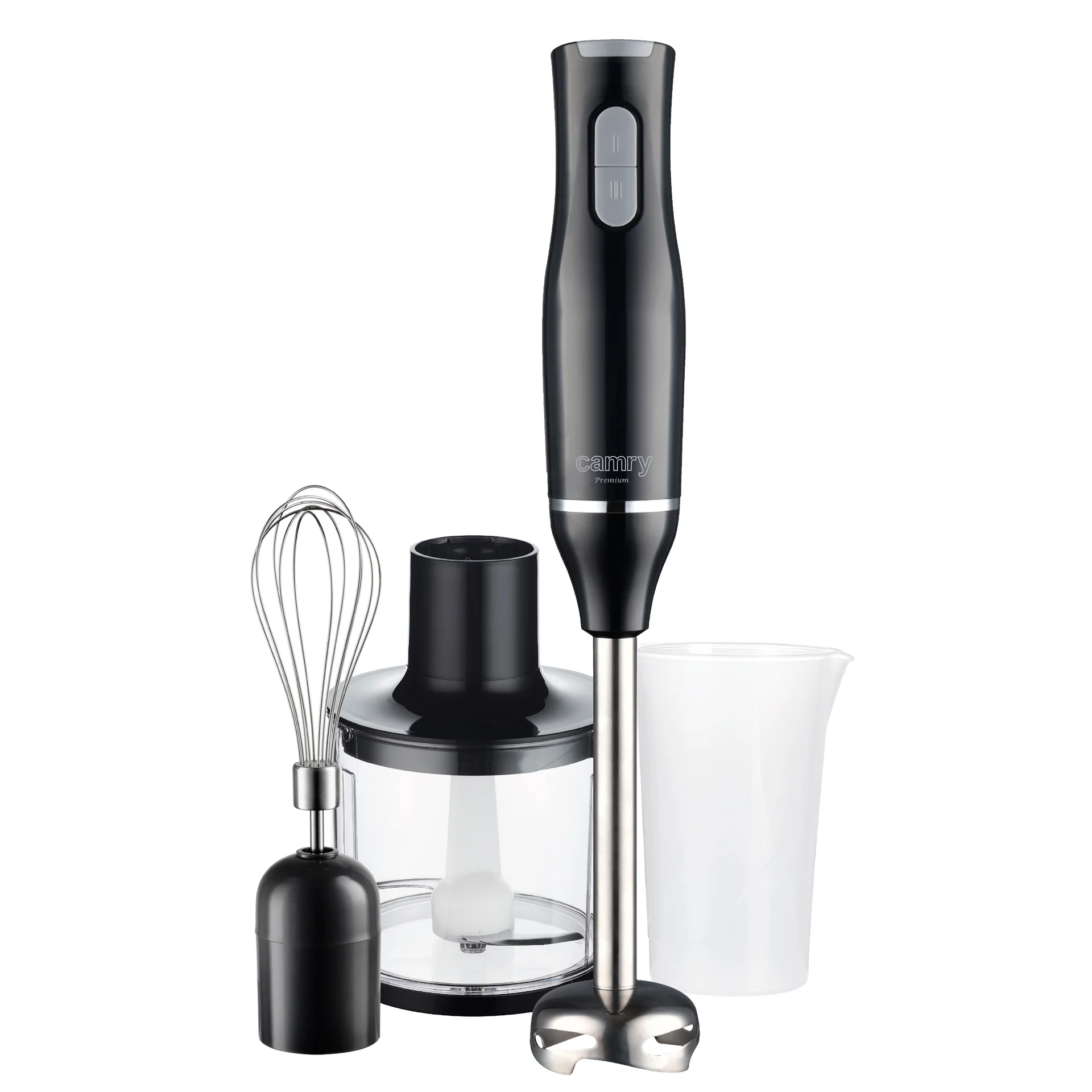 Camry   CR 4630   Hand Blender   800 W   Number of speeds 2   Chopper   Black - Image 1