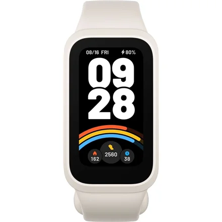 Xiaomi Smart Band 9 Active   TFT   Heart rate monitor   Bluetooth   Beige - Image 1