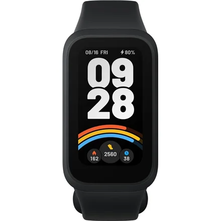 Xiaomi Smart Band 9 Active   TFT   Heart rate monitor   Bluetooth   Black - Image 1