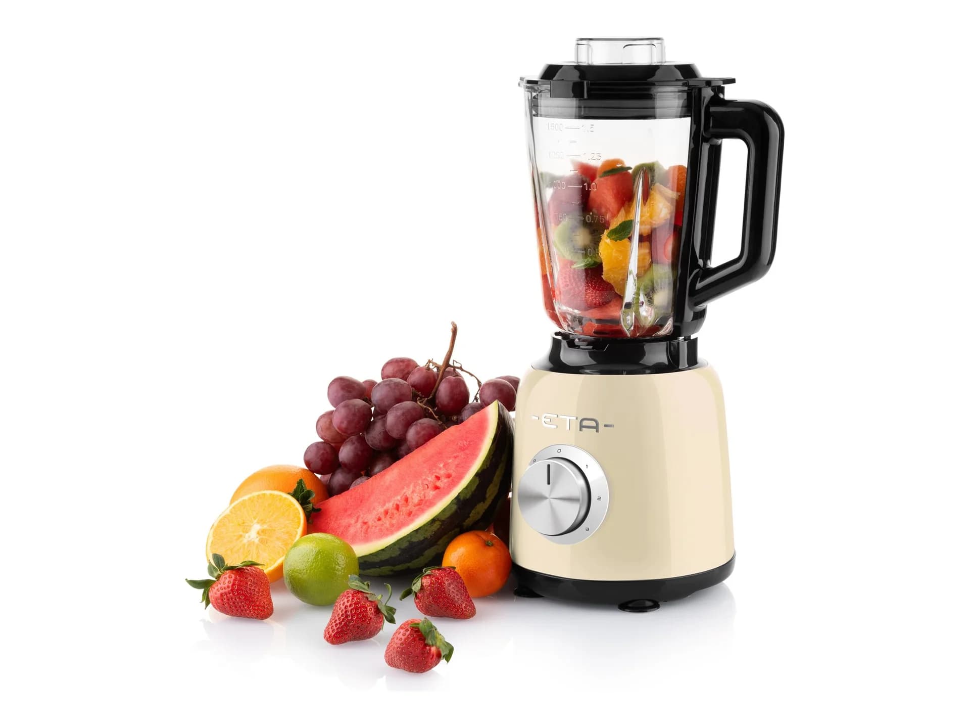 ETA Blender ETA901190010 STORIO Tabletop 1200 W Jar material Glass Jar capacity 1.5 L Beige - Image 2