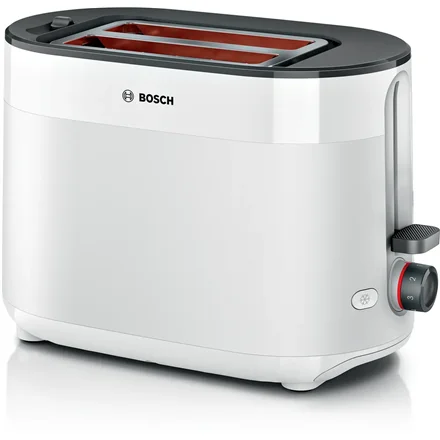 Bosch Compact Toaster   TAT2M121 MyMoment   Power 950 W   Number of slots 2   Housing material Plastic   White - Image 1