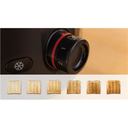 Bosch Compact Toaster   TAT2M123 MyMoment   Power 950 W   Number of slots 2   Housing material Plastic   Black - Image 6