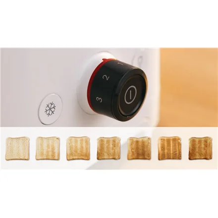 Bosch Compact Toaster   TAT3M121 MyMoment   Number of slots 2   Housing material Plastic   White - Image 6