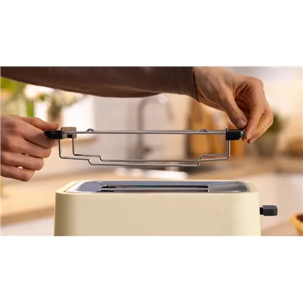 Bosch Compact Toaster   TAT3M127 MyMoment   Number of slots 2   Housing material Plastic   Beige - Image 7