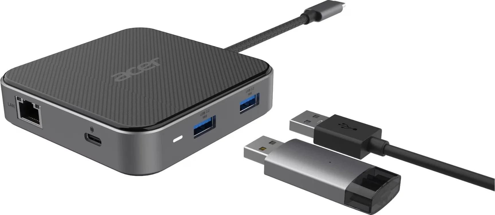 Acer 7-in-1 USB Type-C Dock   Ethernet LAN (RJ-45) ports 1   DisplayPorts quantity 1   HDMI ports quantity 1 - Image 4