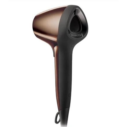 Remington The Salon Collection Air3D Hair Dryer   D7777   1800 W   Number of temperature settings 3   Ionic function   Diffuser nozzle   Brown - Image 1