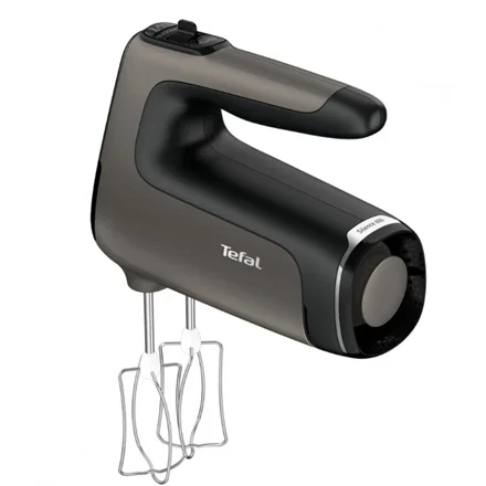 TEFAL Hand Mixer Powermix Silence HT654E38 Hand Mixer 600 W Number of speeds 5 Turbo mode Dark grey - Image 3