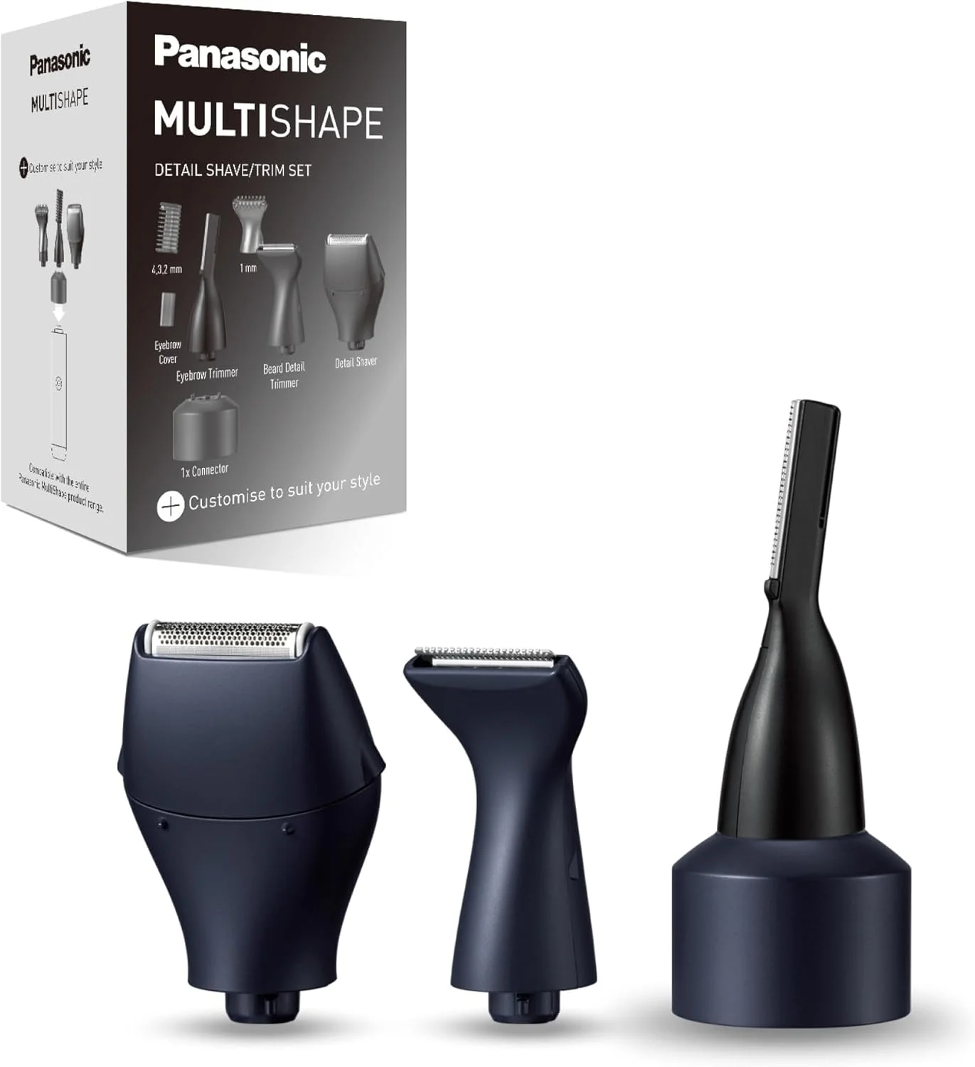 Panasonic Multishape Trimmer accessories   ER-CDT1-A301   Accessories   Black - Image 1
