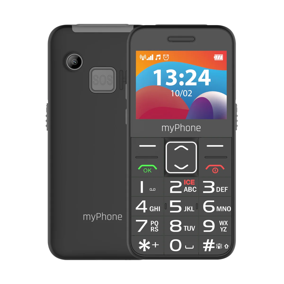 myPhone HALO   3 LTE   Black   2.4 "   IPS   48 MB   128 MB   Dual SIM   Nano SIM   3G   Bluetooth   2.1   USB version Type-C   Built-in camera   Main camera resolution 0.3 MP   1400 mAh - Image 17