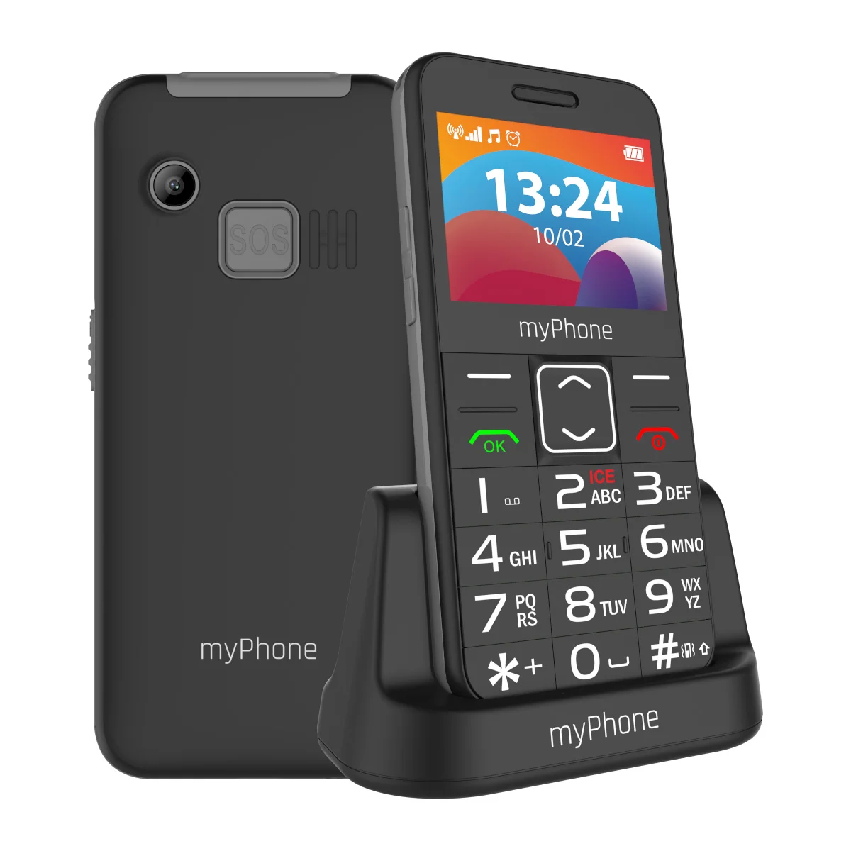 myPhone HALO   3 LTE   Black   2.4 "   IPS   48 MB   128 MB   Dual SIM   Nano SIM   3G   Bluetooth   2.1   USB version Type-C   Built-in camera   Main camera resolution 0.3 MP   1400 mAh - Image 18