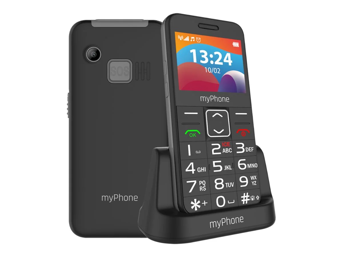 myPhone HALO   3 LTE   Black   2.4 "   IPS   48 MB   128 MB   Dual SIM   Nano SIM   3G   Bluetooth   2.1   USB version Type-C   Built-in camera   Main camera resolution 0.3 MP   1400 mAh - Image 2