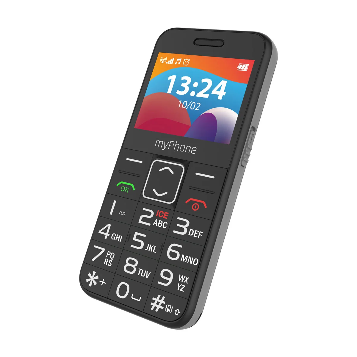 myPhone HALO   3 LTE   Black   2.4 "   IPS   48 MB   128 MB   Dual SIM   Nano SIM   3G   Bluetooth   2.1   USB version Type-C   Built-in camera   Main camera resolution 0.3 MP   1400 mAh - Image 3