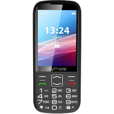 myPhone HALO 4 LTE   Black   3.5 "   TFT   128 MB   64 MB   Dual SIM   3G   Bluetooth   Main camera resolution 2 MP   2500 mAh - Image 1