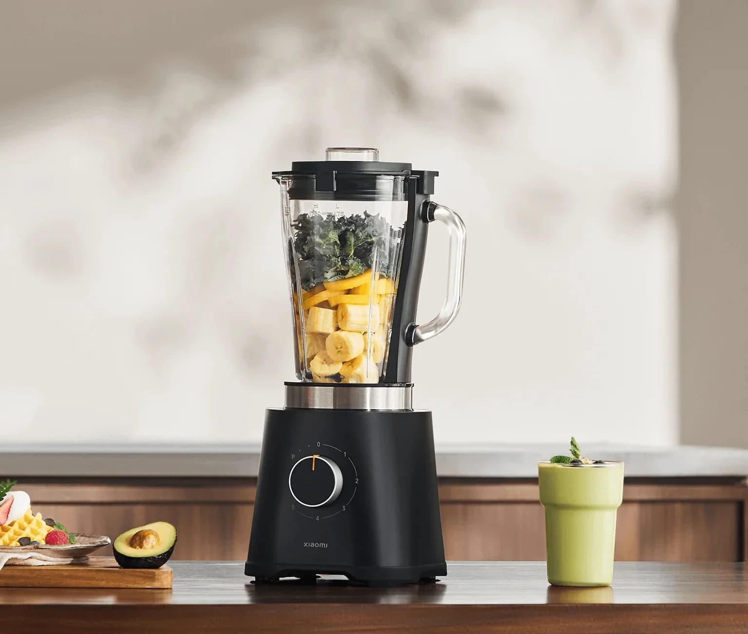 Xiaomi   Blender EU   Tabletop   600 W   Jar material Glass   Jar capacity 1.75 L   Ice crushing   Black - Image 6