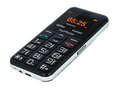 myPhone Halo Easy   Black   1.77 "   TFT   24 MB   32 MB   Single SIM   Bluetooth   Main camera resolution 0.3 MP   1000 mAh - Image 2