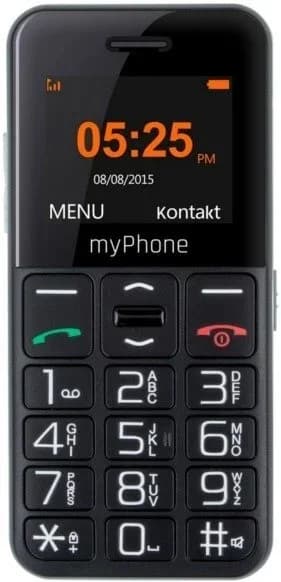 myPhone Halo Easy   Black   1.77 "   TFT   24 MB   32 MB   Single SIM   Bluetooth   Main camera resolution 0.3 MP   1000 mAh - Image 3