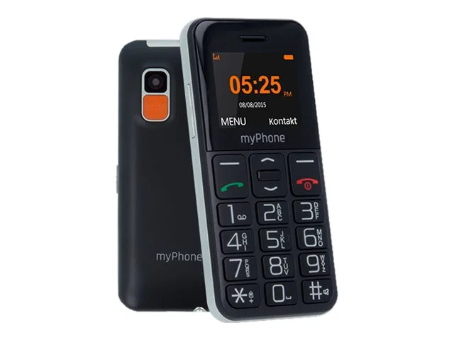myPhone Halo Easy   Black   1.77 "   TFT   24 MB   32 MB   Single SIM   Bluetooth   Main camera resolution 0.3 MP   1000 mAh - Image 4