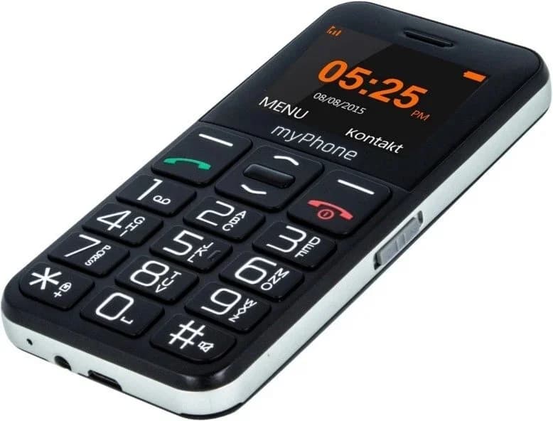 myPhone Halo Easy   Black   1.77 "   TFT   24 MB   32 MB   Single SIM   Bluetooth   Main camera resolution 0.3 MP   1000 mAh - Image 5