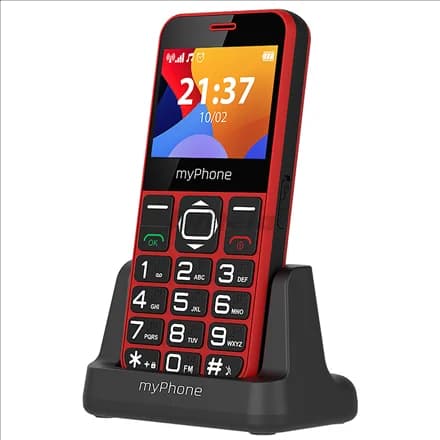 myPhone Halo 3 Red 2.31 " IPS 32 MB 32 MB Single SIM Main camera resolution 0.3 MP 1000 mAh - Image 1