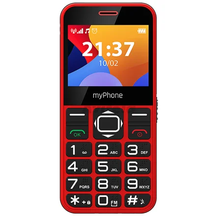 myPhone Halo 3 Red 2.31 " IPS 32 MB 32 MB Single SIM Main camera resolution 0.3 MP 1000 mAh - Image 3