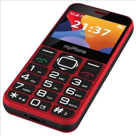 myPhone Halo 3 Red 2.31 " IPS 32 MB 32 MB Single SIM Main camera resolution 0.3 MP 1000 mAh - Image 4