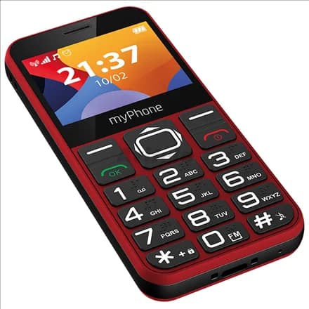 myPhone Halo 3 Red 2.31 " IPS 32 MB 32 MB Single SIM Main camera resolution 0.3 MP 1000 mAh - Image 5