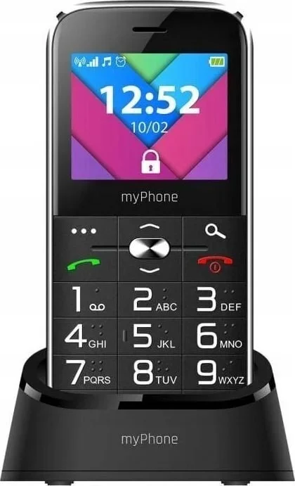 myPhone Halo C Black 2.2 " TFT 32 MB 32 MB Dual SIM Main camera resolution 0.3 MP 1900 mAh - Image 1