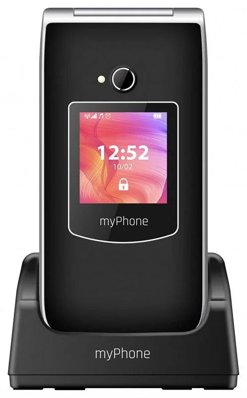 myPhone Rumba 2   Black   2.4 "   TFT   32 MB   32 MB   Single SIM   Main camera resolution 0.3 MP   800 mAh - Image 1