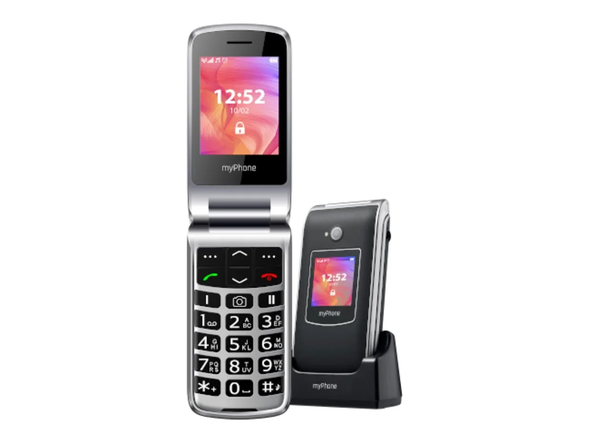 myPhone Rumba 2   Black   2.4 "   TFT   32 MB   32 MB   Single SIM   Main camera resolution 0.3 MP   800 mAh - Image 2