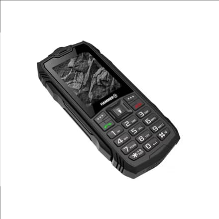 Hammer   Rock   Black   2.4 "   TFT   32 MB   32 MB   Dual SIM   Bluetooth   3.0   Main camera resolution 0.3 MP   1800 mAh - Image 2