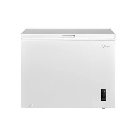 Midea Freezer   MDRC345FEE01   Energy efficiency class E   Chest   Free standing   Height 85 cm   Total net capacity 249 L   White - Image 1