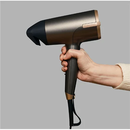 Remington   Hair dryer   D6077   2000 W   Number of temperature settings 3   Ionic function   Diffuser nozzle   Grey - Image 3