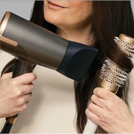 Remington   Hair dryer   D6077   2000 W   Number of temperature settings 3   Ionic function   Diffuser nozzle   Grey - Image 4