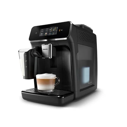 Philips Coffee maker EP2331/10 Pump pressure 15 bar Built-in milk frother Automatic 1500 W Black - Image 1