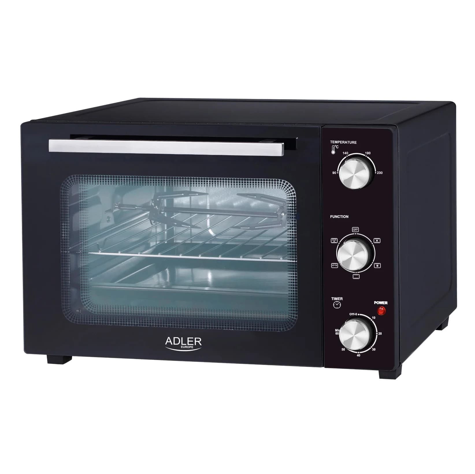 Adler Electric oven   AD 6025   35 L   1500 W   Black - Image 1