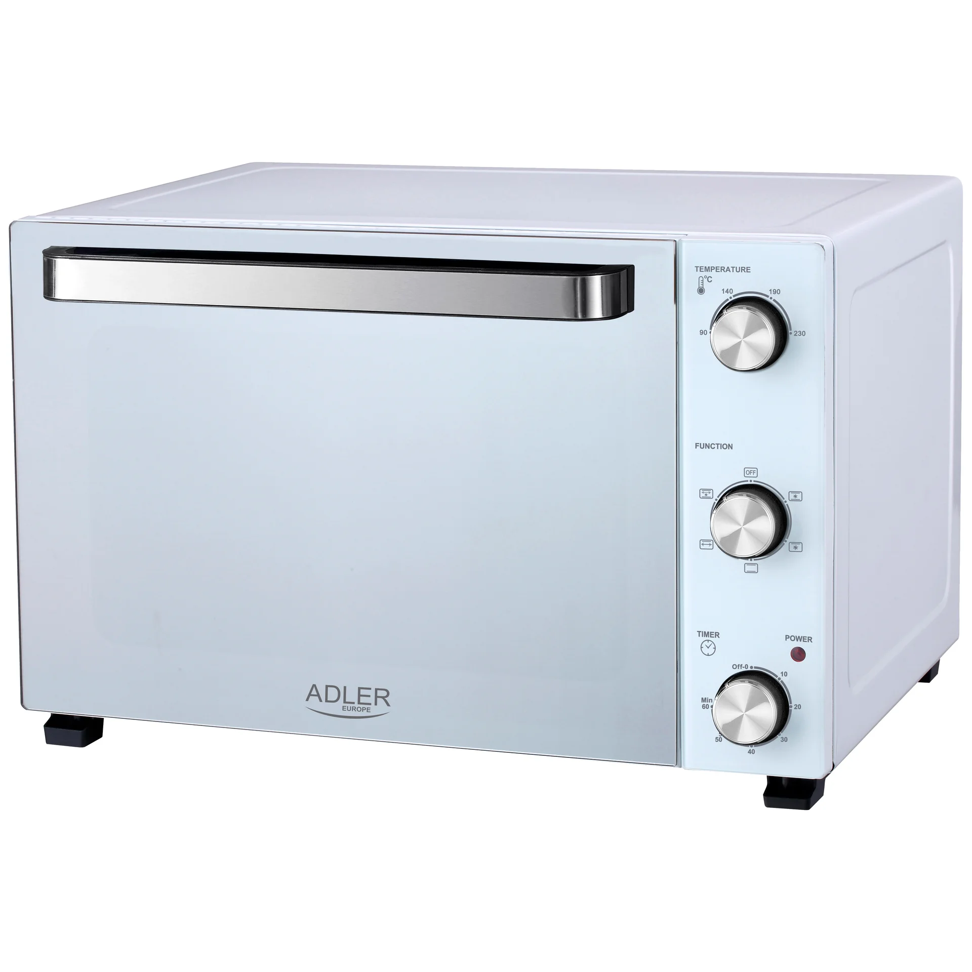 Adler Electric oven   AD 6027   48 L   1800 W   White - Image 1