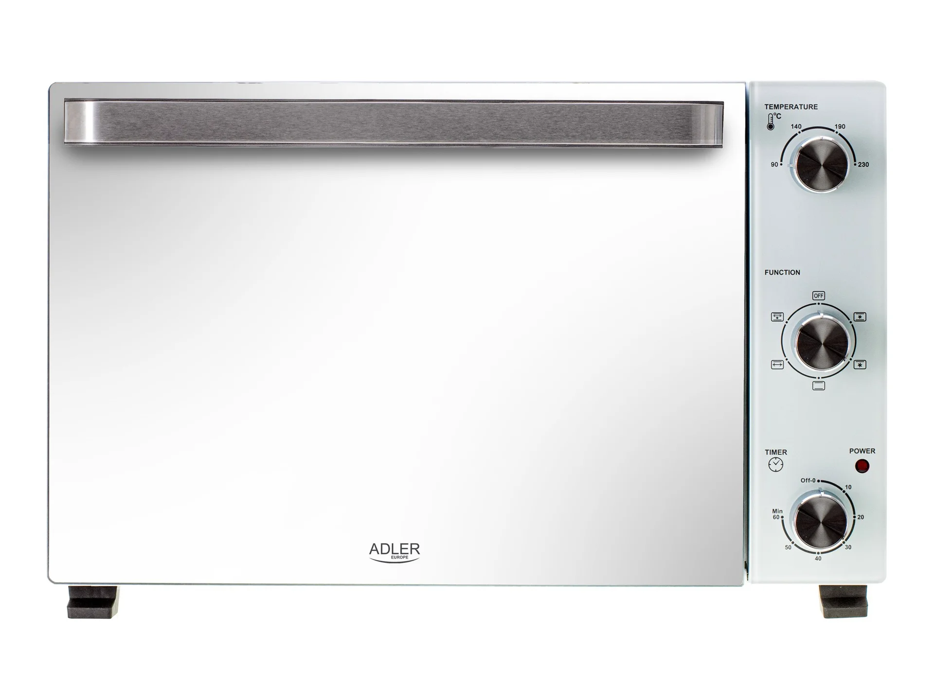 Adler Electric oven   AD 6027   48 L   1800 W   White - Image 2