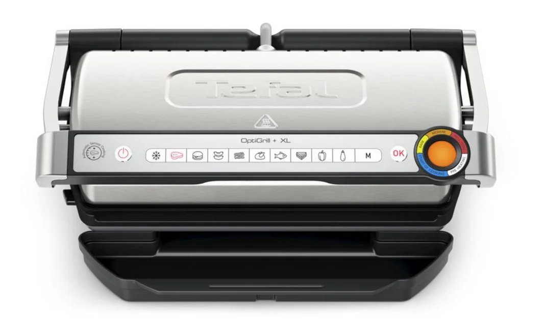 TEFAL Electric Grill GC728D10 Electric Grill 2000 W Stainless Steel/Black - Image 1