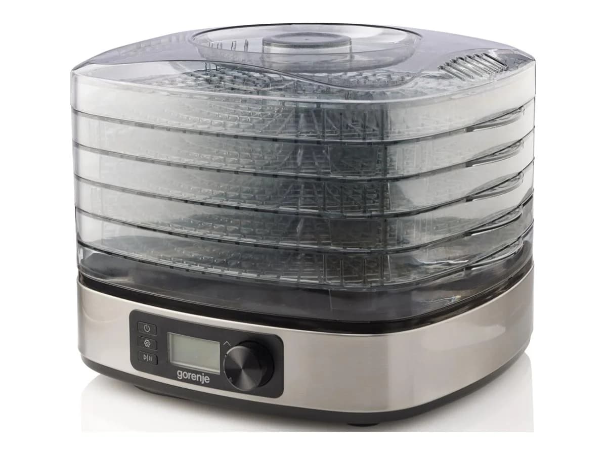 Gorenje Food Dryer FDK500DE Power 380 W Number of trays 5 Temperature control Integrated timer Stainless steel - Image 2