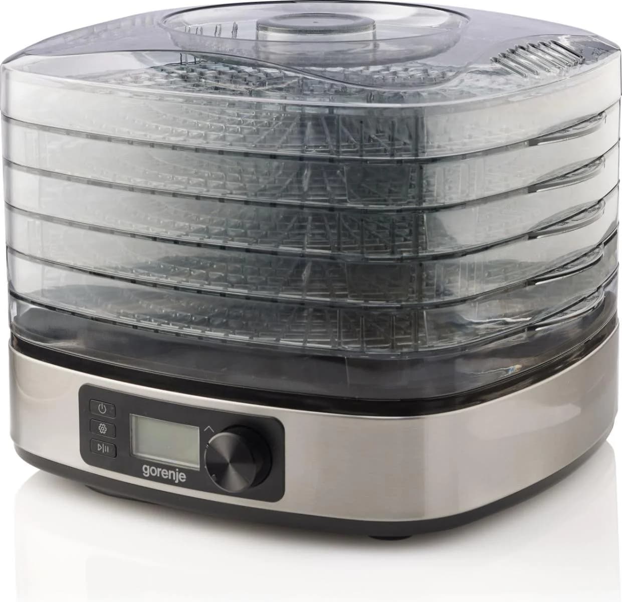 Gorenje Food Dryer FDK500DE Power 380 W Number of trays 5 Temperature control Integrated timer Stainless steel - Image 4