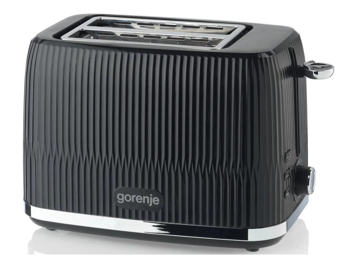 Gorenje Toaster   T850DPB   Number of slots 2   Housing material Plastic   Black - Image 2