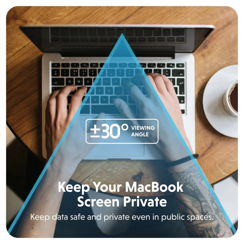 Hyper HyperShield Magnetic Privacy Screen for MacBook Air 13.6" - Image 3