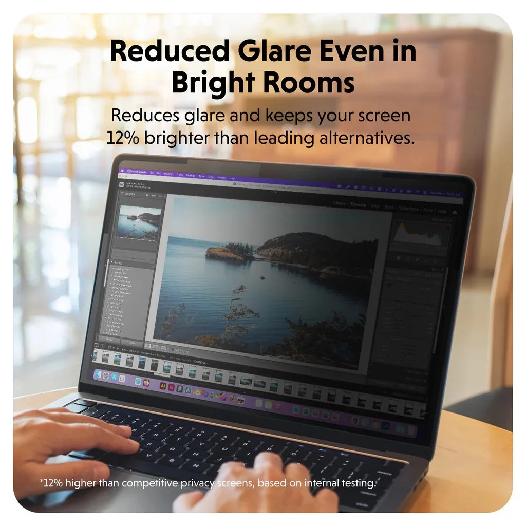 Hyper HyperShield Magnetic Privacy Screen for MacBook Air 13.6" - Image 5