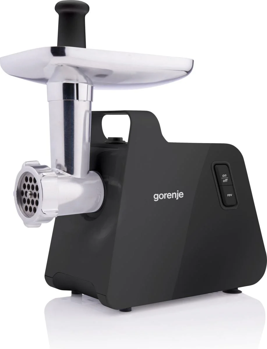 Gorenje Meat grinder MG2001SB Black/Stainless Steel 2000 W Number of speeds 1 Throughput (kg/min) 2.6 - Image 1