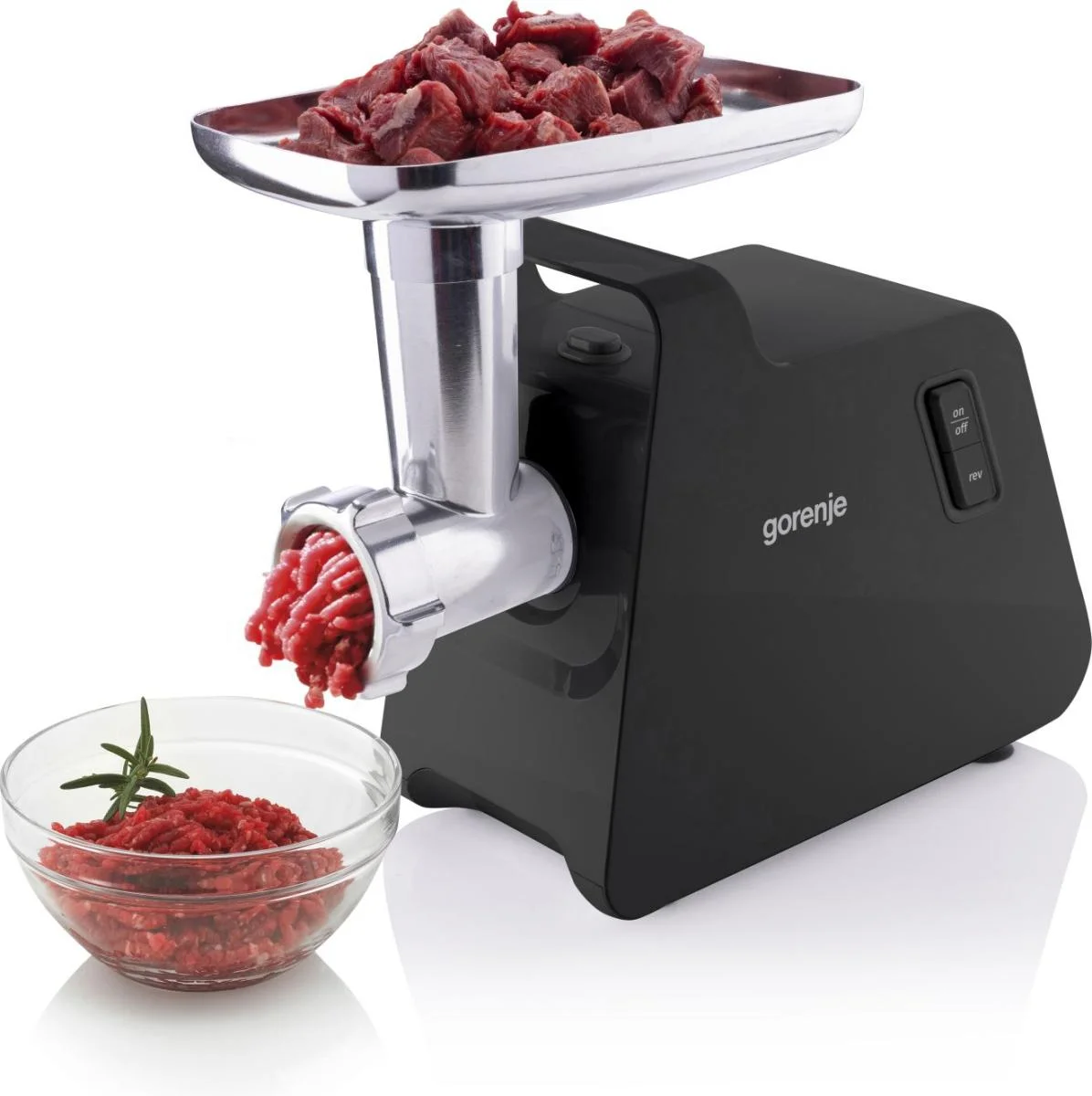 Gorenje Meat grinder MG2001SB Black/Stainless Steel 2000 W Number of speeds 1 Throughput (kg/min) 2.6 - Image 4
