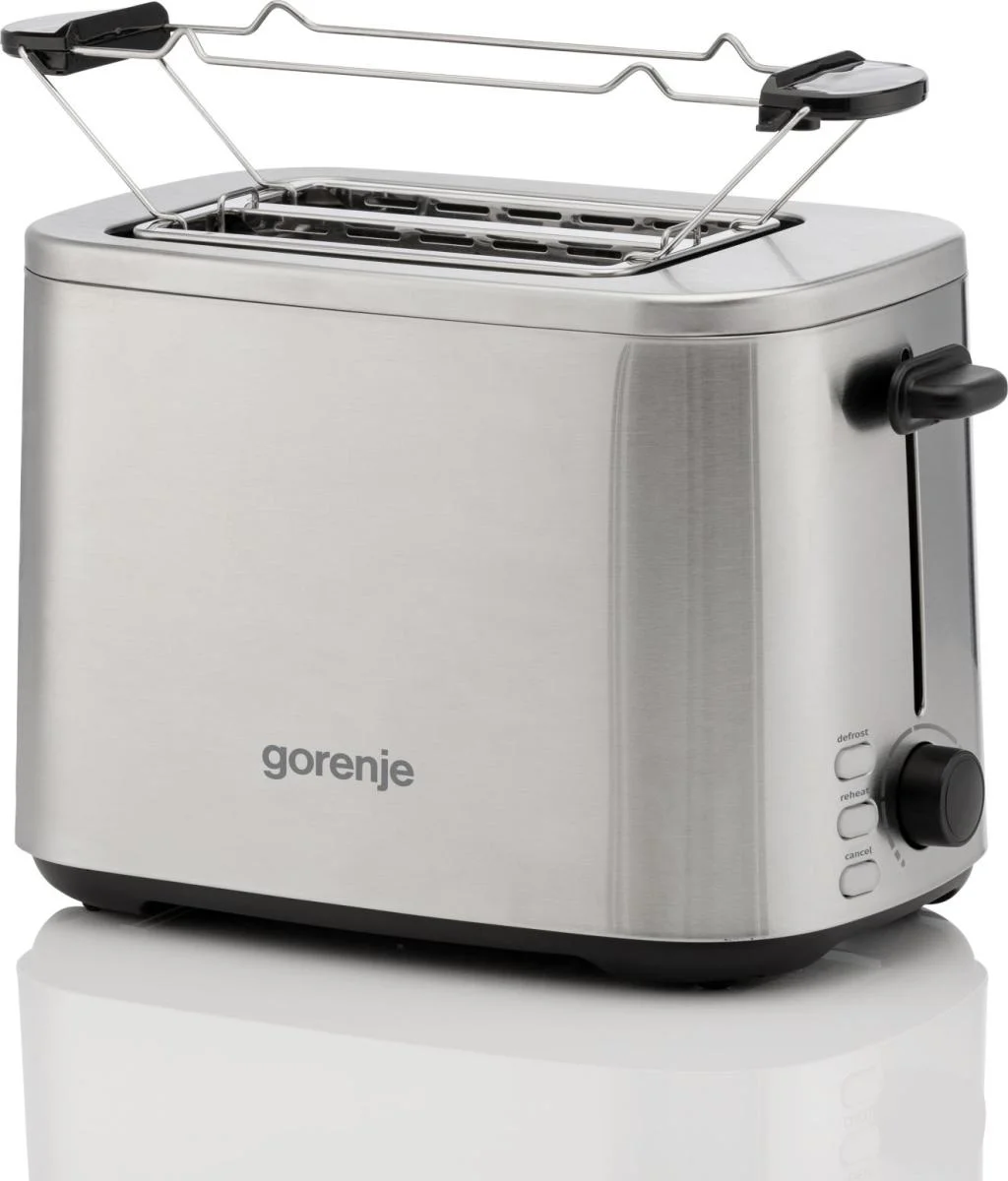 Gorenje Toaster   T800DS   Number of slots 2   Housing material Stainless steel - Image 3