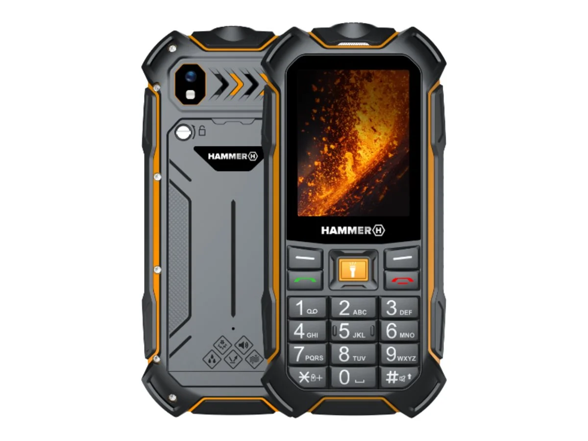Hammer Boost 2 LTE   Black   2.4 "   IPS   64 MB   128 MB   Dual SIM   3G   Main camera resolution 2 MP   3500 mAh - Image 2