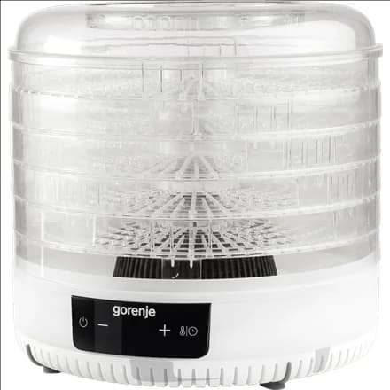 Gorenje   Food Dryer   FDK500GCW   Power 380 W   Number of trays 5   Integrated timer   White - Image 1